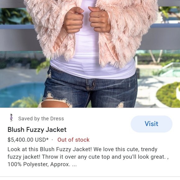 Candy Yummy Faux Fur Coat - Picture 4 of 4
